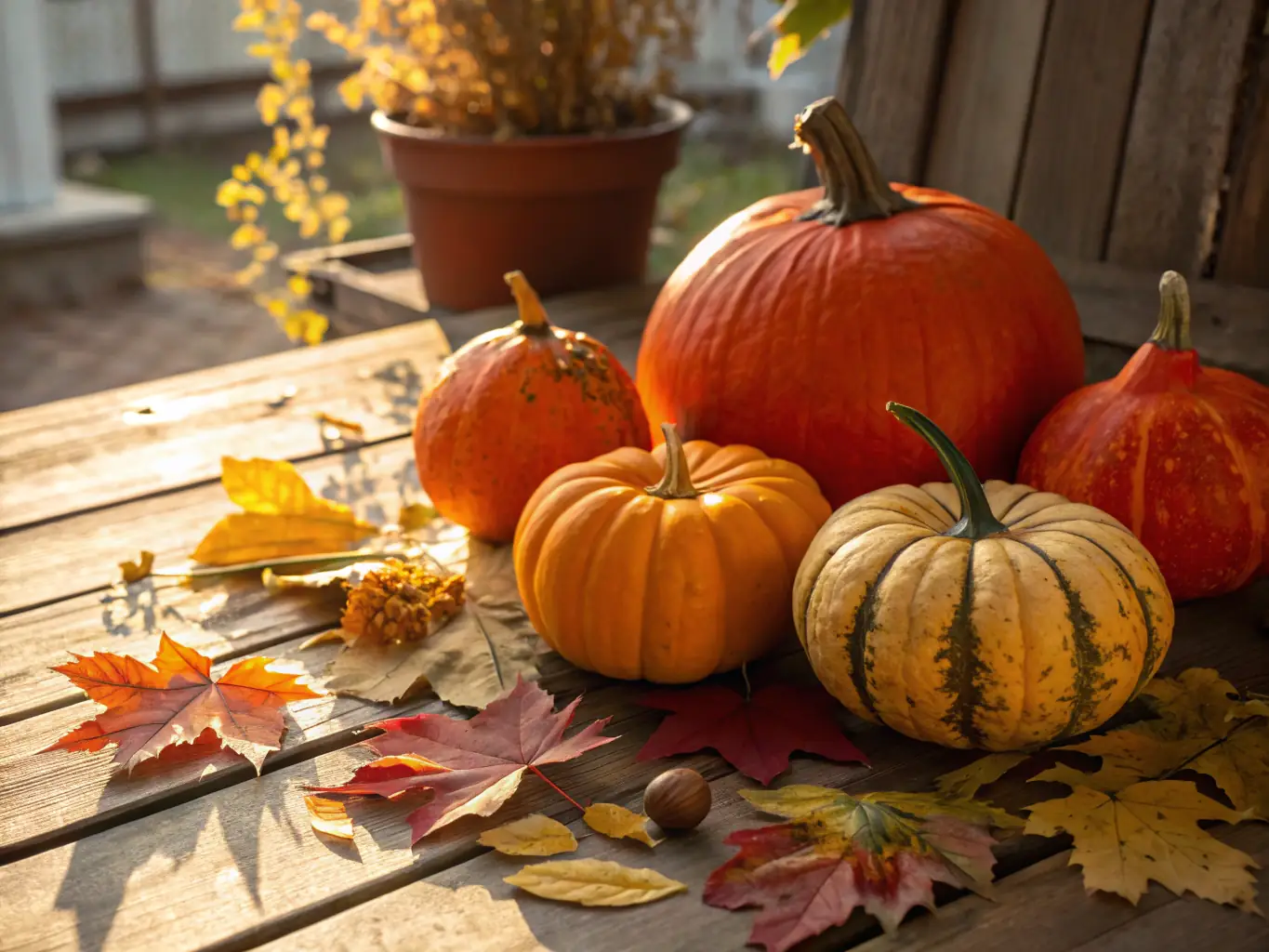 A warm and inviting image of an autumn-inspired dish featuring roasted butternut squash, sage, and cranberries, capturing the cozy and comforting flavors of the season. The dish is served in a rustic bowl.